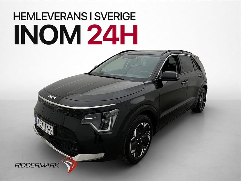 Bild 3 av Kia Niro EV 204hk Advance Kamera Rattvärme CarPlay Skinn