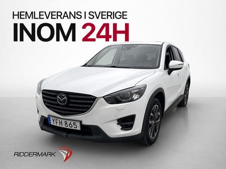 Mazda CX-5 AWD 192hk Optimum BOSE Kamera Skinn Välservad