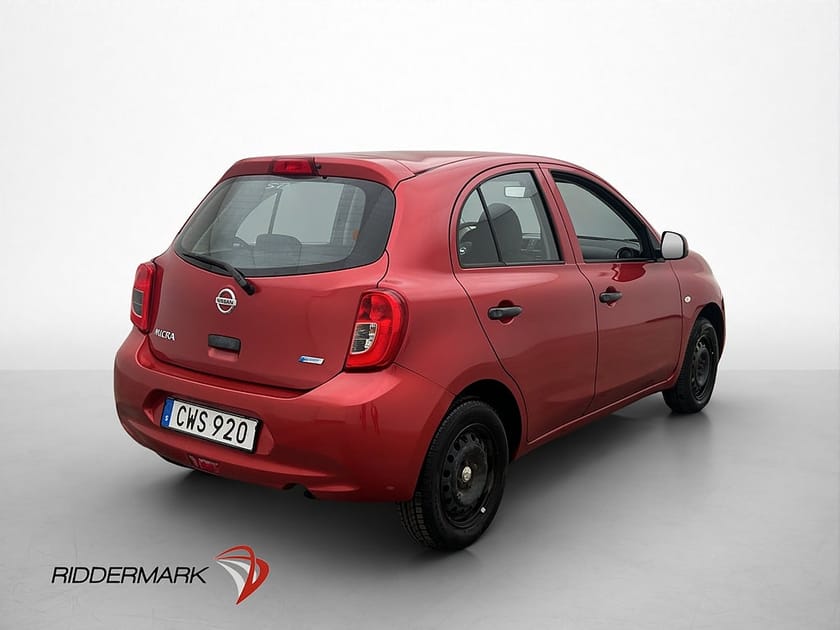 Bild 4 av Nissan Micra 1.2 80hk Nyservad Nybesiktad Lågskatt 2-Brukare