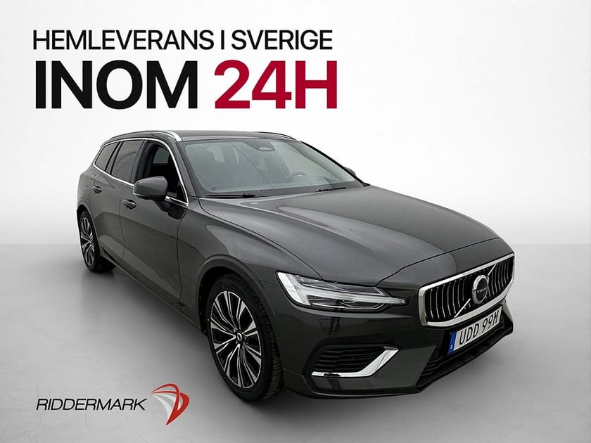 Bild 1 av Volvo V60 T6 AWD 360° H/K P-Värm Drag Skinn Google Maps
