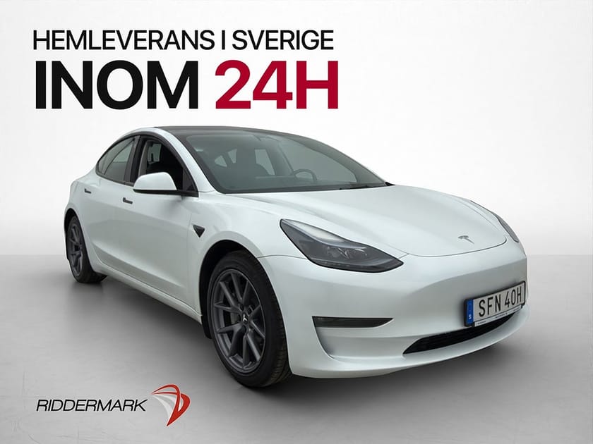 Bild 4 av Tesla Model 3 Long Range AWD Drag Autopilot En-Brukare Skinn