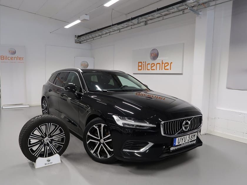 Bild 1 av Volvo V60 Recharge T6 AWD *Long Range* V-Däck ingår H/K-360°-Drag