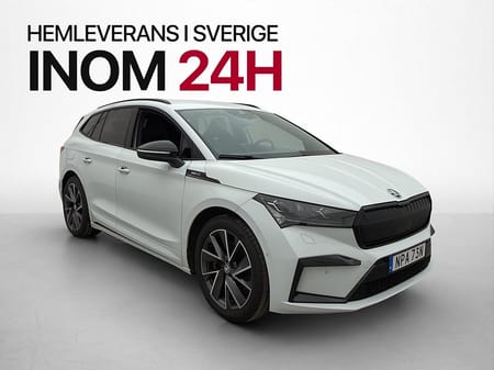 Škoda Enyaq iV 80x Skoda 265hk Sportline Dragkrok Kamera Navi MOMS