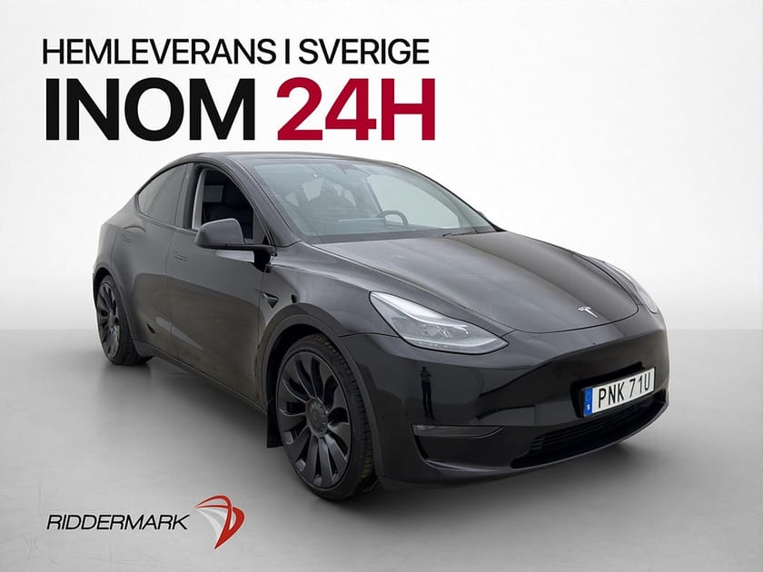 Bild 4 av Tesla Model Y Performance AWD Drag Svensksåld Panorama MOMS
