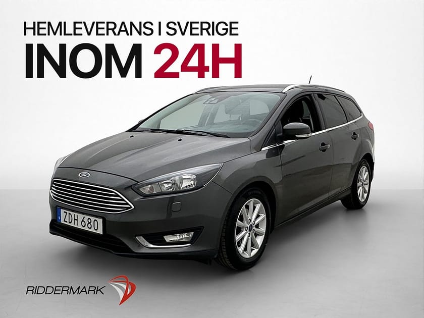 Bild 3 av Ford Focus Kombi 125hk Titanium Kamera CarPlay K-rem bytt