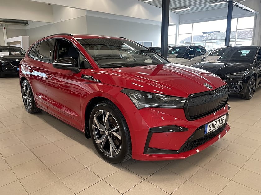 Bild 1 av Škoda Enyaq iV 80x Skoda 265HK Sportline / Elstol / Navigation