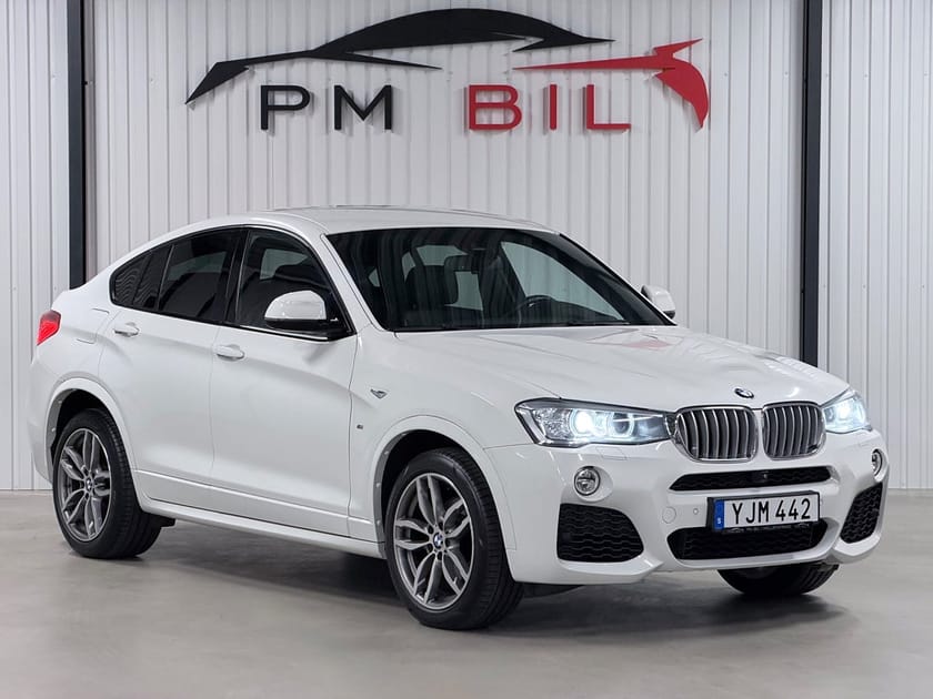 Bild 2 av BMW X4 xDrive35d M-Sport Drag Värmare HUD Skinn H&K 360 Navi
