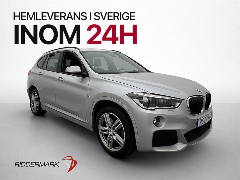 Bild 1 av BMW X1 xDrive20d 190hk M-Sport Drag HuD Navi P-sensor