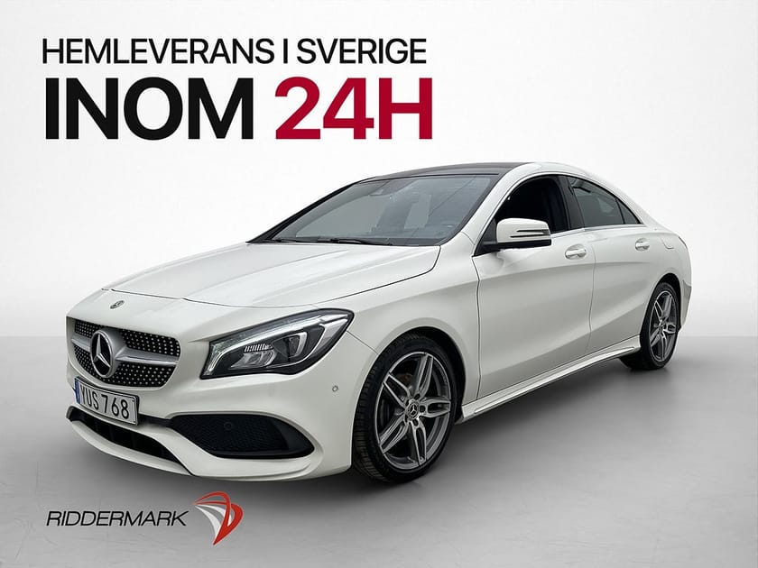 Bild 1 av Mercedes-Benz CLA 200 d 4MATIC 4M 136hk AMG B-Kamera Pano Navi