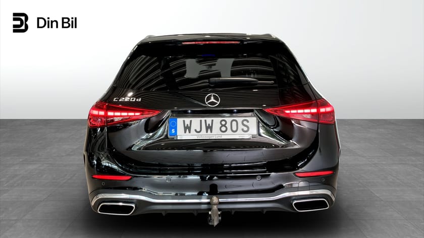 Bild 5 av Mercedes-Benz C 220 T d AMG Nav/19"/360/Drag/Elstolar 200Hk