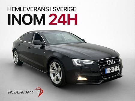 Audi A5 Sportback 2.0 TDI 190hk Quattro Proline P-Sensor Farthållare