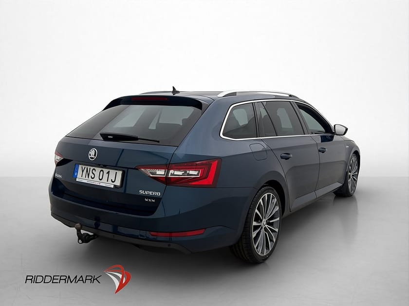 Bild 5 av Škoda Superb Kombi Skoda 2.0 TDI 4x4 L&K Pano Drag Canton Skinn Kamera