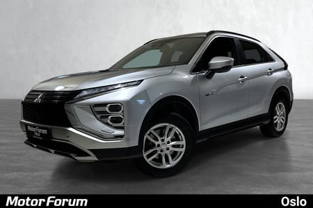 Mitsubishi Eclipse Cross PHEV demobil, 4x4, toppmodell, soltak, skinn