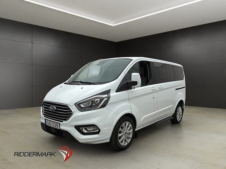 Ford Tourneo Custom 320 Värmare B-Kamera Skinn CARPLAY 9-Sits