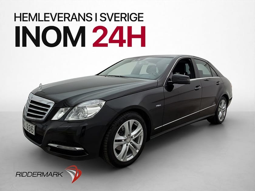 Bild 3 av Mercedes-Benz E 220 CDI BE E220 Avantgarde Drag Sensorer Halvskinn