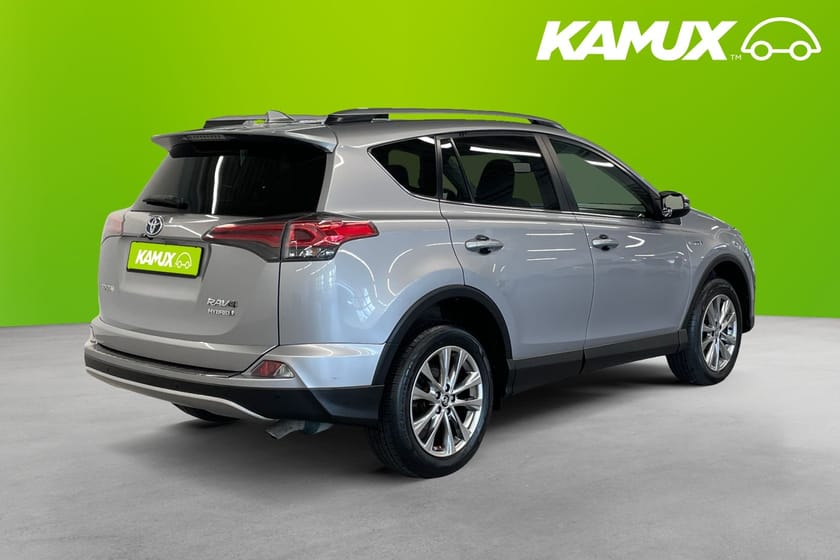 Bild 4 av Toyota RAV4 Hybrid 2.5 Dual VVT-i AWD-i E-CVT Executive 360-kam Döda-vinkel Skinn Adaptiv farth PDC Rattvärme