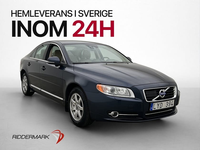 Bild 3 av Volvo S80 D5 Summum D-Värmare P-Sensorer Skinn Elstol BLIS