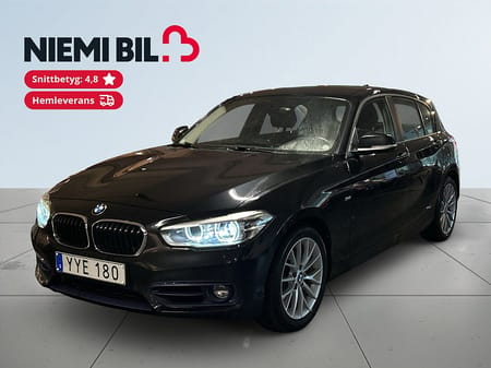 BMW 118d xDrive Sport line Psensorer/MoK/S&V-hjul/Rattvärme/Navi