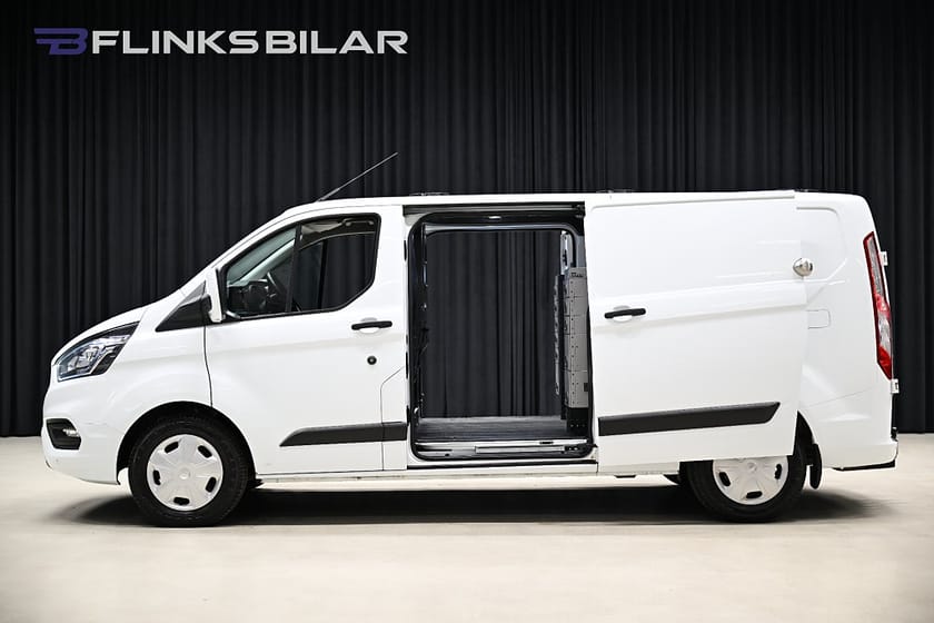 Bild 4 av Ford Transit Custom 300 130HK L2 Automat|Dubbeldörr|Inredd|EnÄgare|SeUtr
