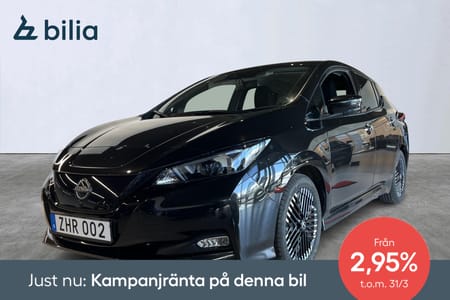 Nissan Leaf 39 kWh N-Connecta MOMS Kamera Rattvärme, Ränta 2.95%