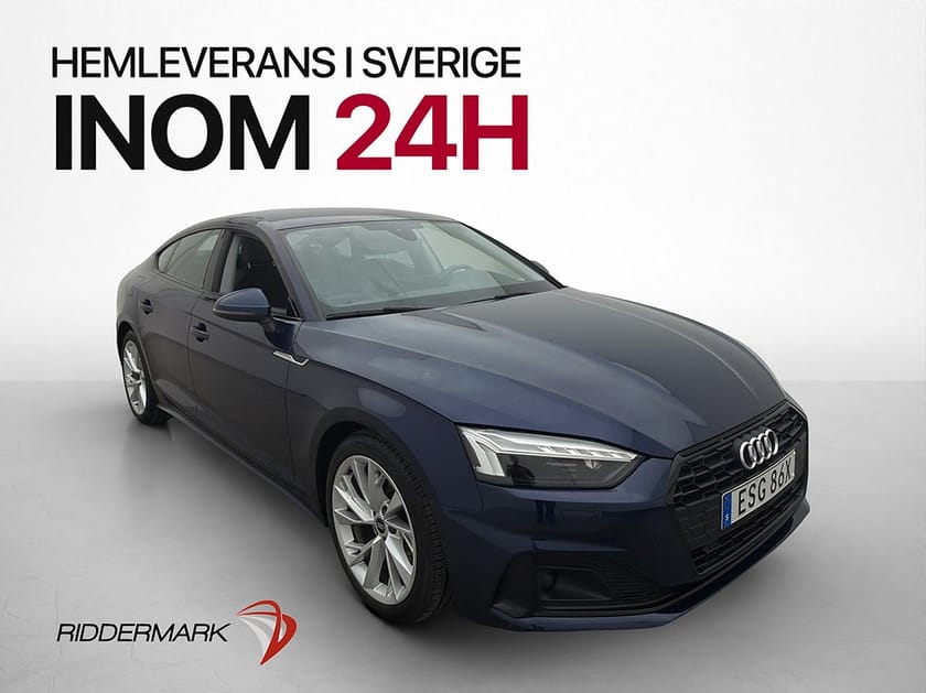 Bild 1 av Audi A5 Sportback 40 g-tron Proline Matrix Drag Kamera Skinn