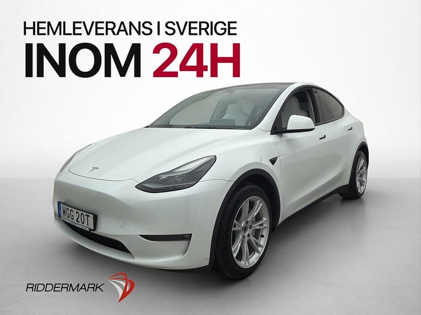 Bild 1 av Tesla Model Y Long Range AWD Dragkrok Svensksåld Autopilot