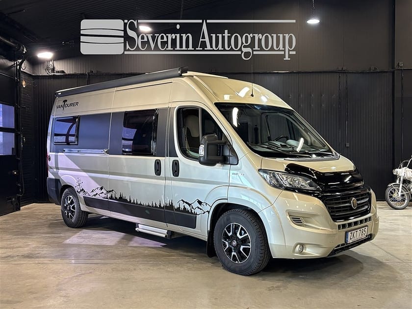 Bild 1 av Knaus Campervan Fiat VANTourer 600 Långbäddar Automat/Dieselvärmare/Inverter/Offgrid