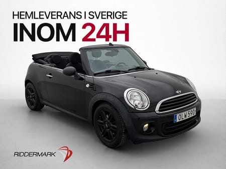 MINI One Cabriolet Convertible Chili Sensorer Halvskinn  0.54 l/mil