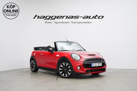 MINI Cooper S Convertible DCT / 192hk / Chili II / Keyless