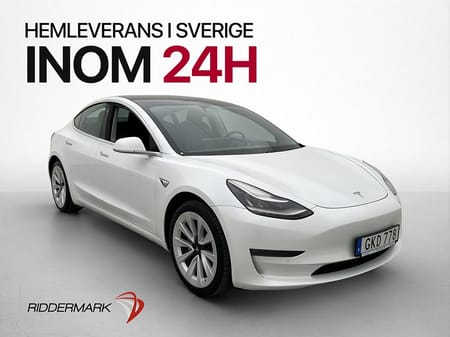 Tesla Model 3 Long Range AWD Autopilot Pano Drag Svensksåld