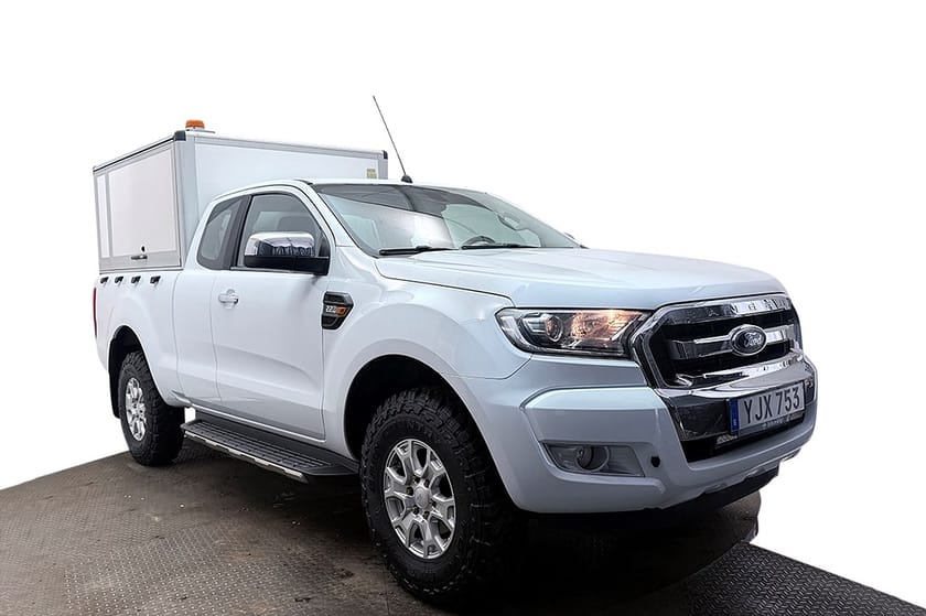 Bild 4 av Ford Ranger SuperCab 2.2 TDCi 4x4 Aut Drag Kamera Värmare 160hk