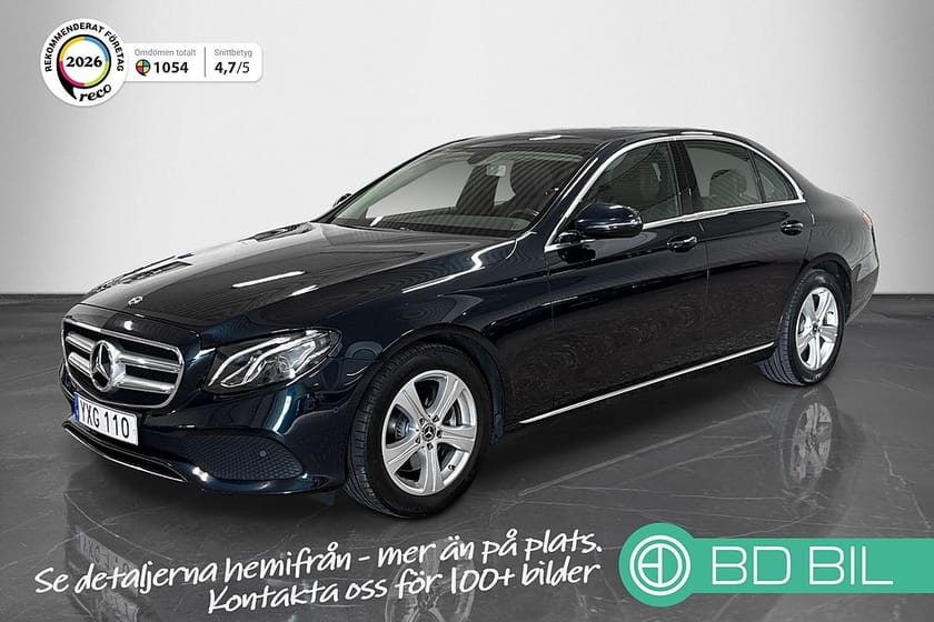 Bild 1 av Mercedes-Benz E 220 d 4MATIC E220d PANORAMA BACKKAMERA TVÅ BRUKARE DRAG