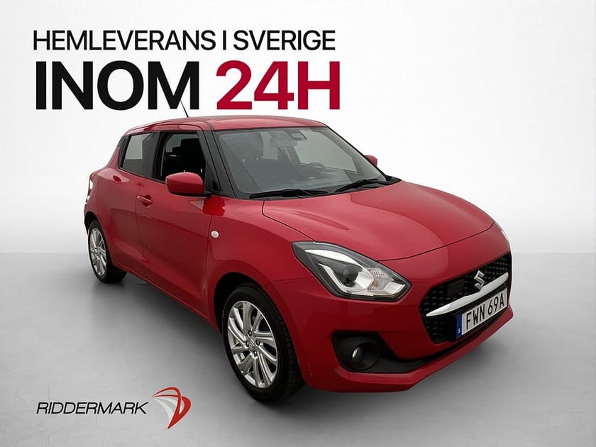 Bild 1 av Suzuki Swift Hybrid 83hk Kamera Bluetooth Farthållare AC