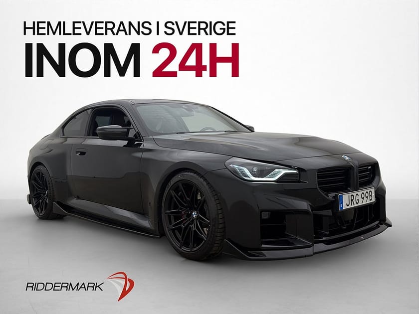 Bild 1 av BMW M2 460hk Race Track Package Skalstolar Kolfiber H/K