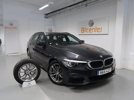 BMW 520d xDrive Touring M Sport V-Däck ingår Skinn-Drag-Kamera-Värmare-C