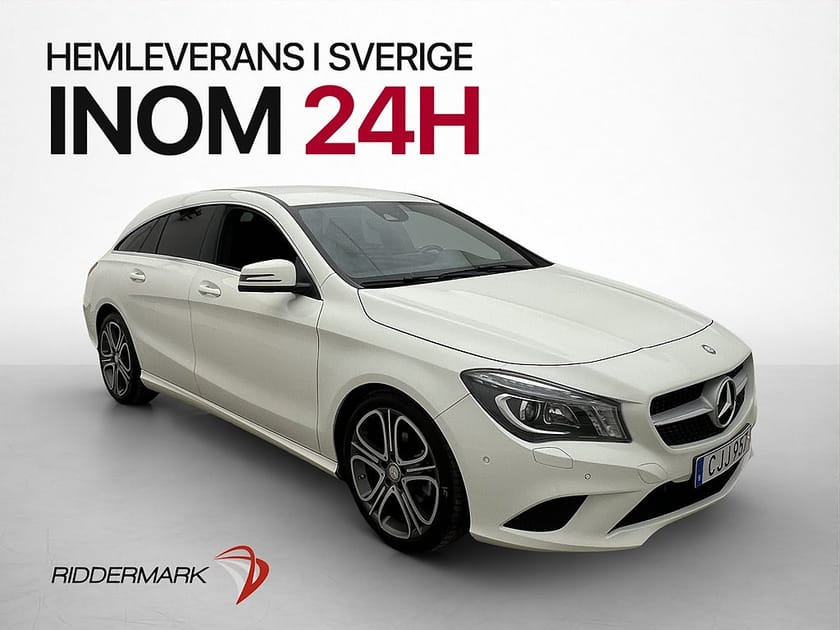 Bild 4 av Mercedes-Benz CLA 220 d 4MATIC Shooting Brake 4M SB B-Kamera D-Värm Halvskinn