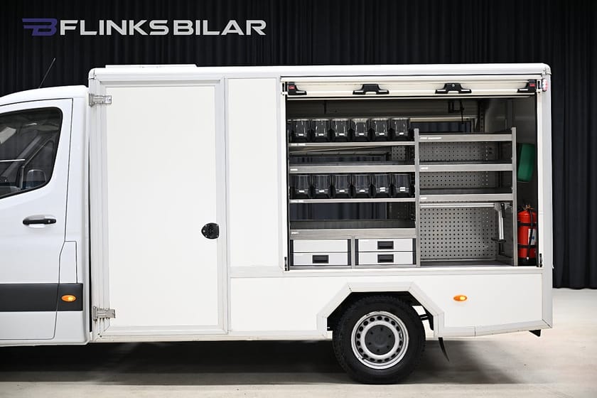 Bild 4 av Mercedes-Benz Sprinter 316 CDI Chassi Servicebil|Påbyggnad|Aluca-Inredd|Solceller|SeUtr!!