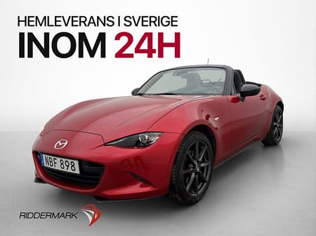 Mazda MX-5 2.0 SKYACTIV-G 160hk Skinn LED 2-Brukare