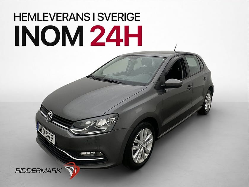 Bild 3 av Volkswagen Polo 1.2 TSI 90hk 1 Brukare Bluetooth 360kr Skatt