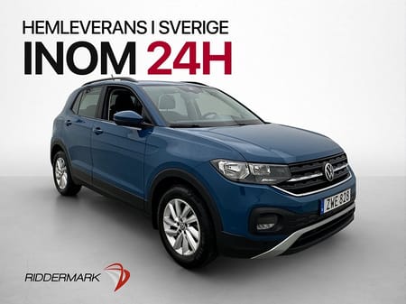 Volkswagen T-Cross 1.0 TSI 95hk Carplay Farthållare P-Sensor