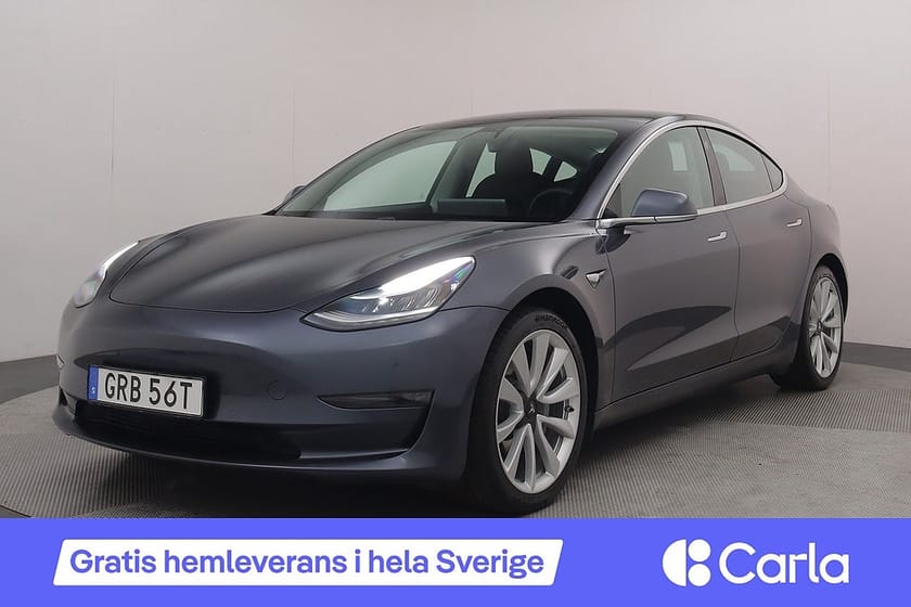 Bild 1 av Tesla Model 3 Long Range AWD Standard Refresh Autopilot Pano Drag