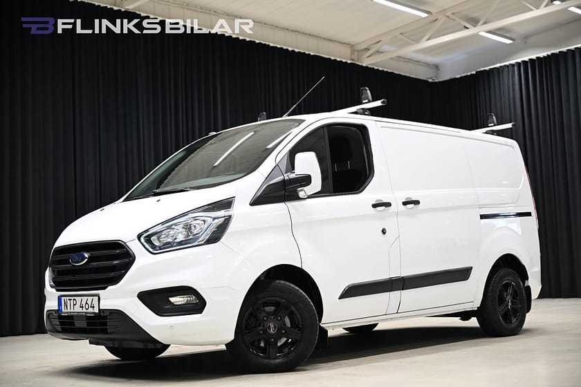 Bild 1 av Ford Transit Custom 280 105HK Inredd|Dubbeldörr|Drag|Värmare|NyKamrem