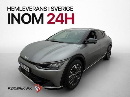 Kia EV6 77.4 kWh 228hk PLUS Dragkrok 360° Skinn MOMS