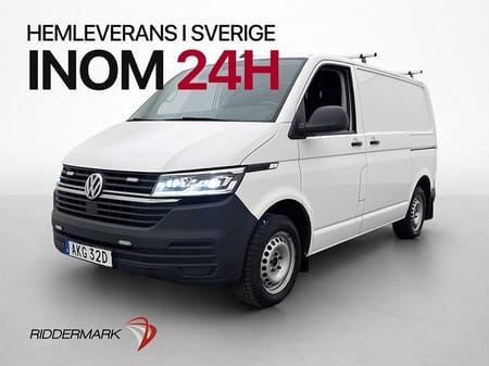 Volkswagen Transporter T30 2.0 TDI Värmare Drag CARPLAY Moms