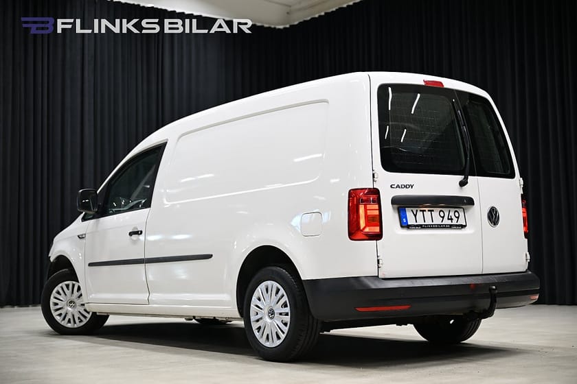 Bild 4 av Volkswagen Caddy Maxi Van 2.0 TDI 102HK Drag|Fjärrstyrdvärmare|EnÄgare|Lågmil