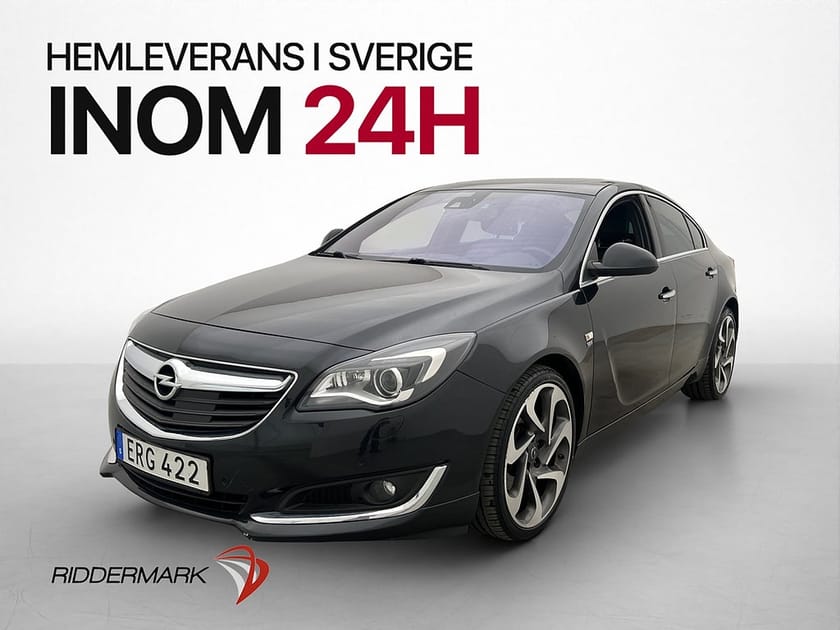 Bild 3 av Opel Insignia 2.0 195hk OPC-Line Taklucka Kamera Skinn Drag
