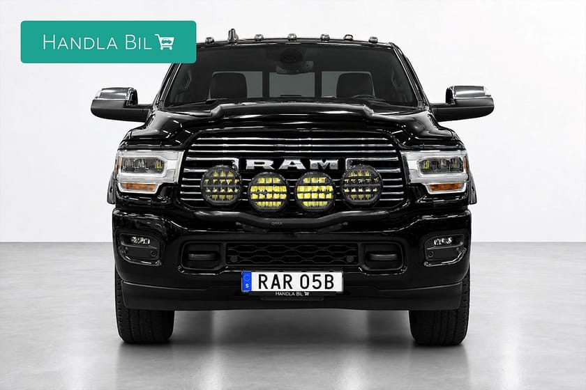 Bild 3 av RAM 2500 Dubbelhytt 6.7 Cummins 4x4 H/K D-värm Skinn Moms Drag