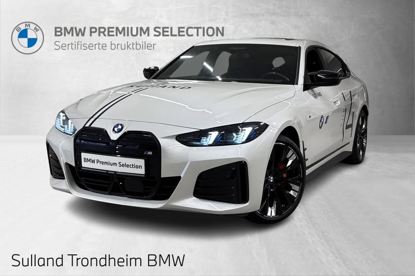 Bilde 1 av BMW i4 M60 xDrive Gran Coupé M60xDrive/M Sport PRO/M Sportseter/20"/HarmanK/Glasstak