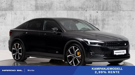 Polestar 2 Long Range Dual Motor Performance 360 | Krok |Rentekampanje på brukt Polestar! fra 2,99%