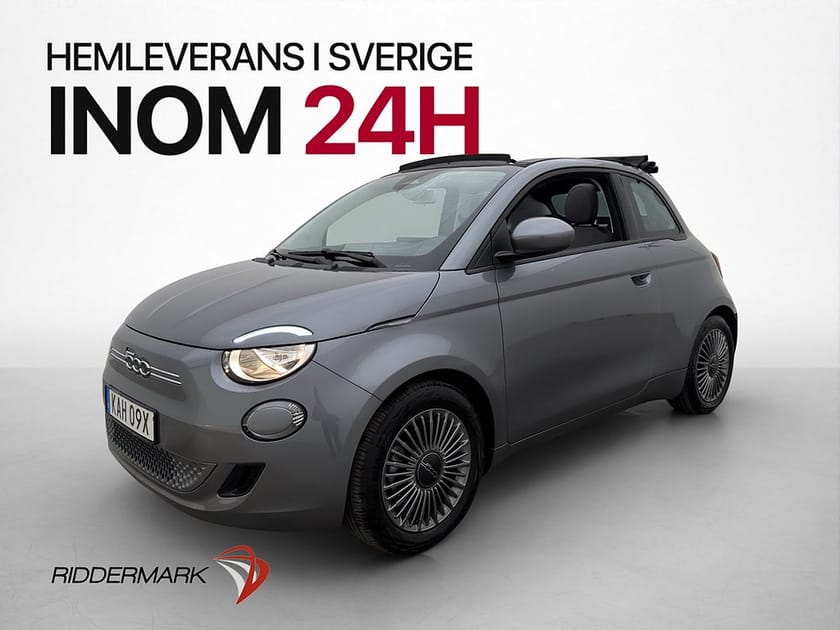 Bild 3 av Fiat 500Ce 500C CE 42 kWh Carbriolet Navi CarPlay Sätesvärm